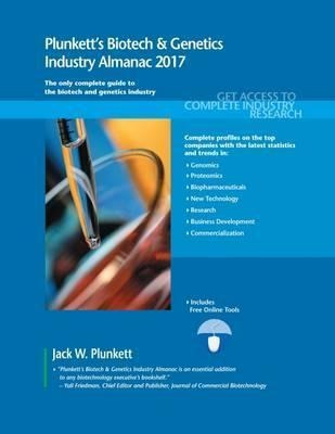 Plunkett's Biotech & Genetics Industry Almanac 2017 - Jac...