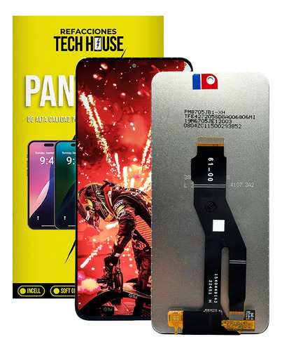 Pantalla Compatible Con Honor 90 Lite Crt-nx1 Incell Premium Negro