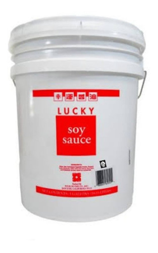 Salsa De Soya Lucky 18.9lt Calidad 100% Gourmet