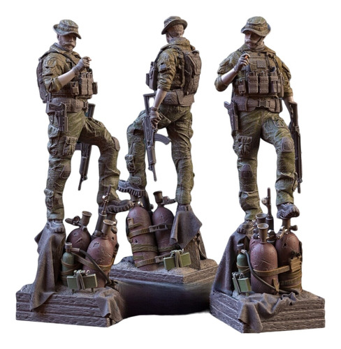 Figura Capitan Price Call Of Duty 25cm