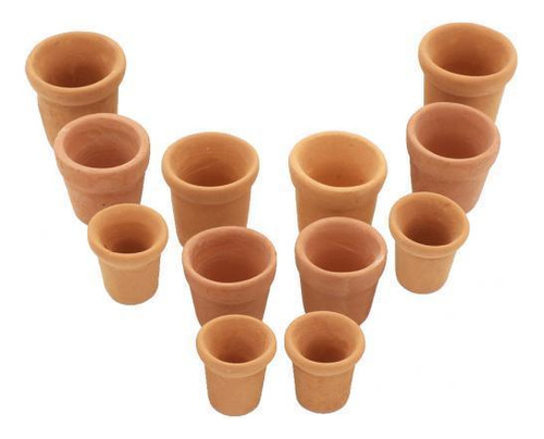 3 :12 Accesorios De Macetas De Cerámica Para Jardín De