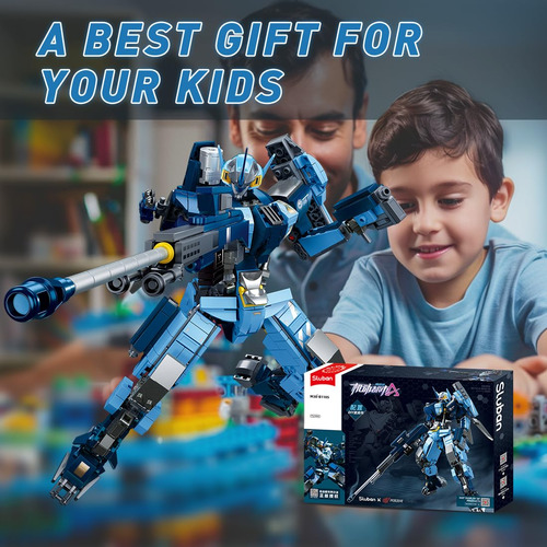 Bloques De Construcción De Robots War Mecha Con Maqueta De J