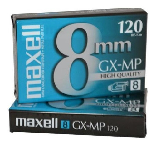 Kit 3 Fitas Filmadora 8mm Gx-mp120