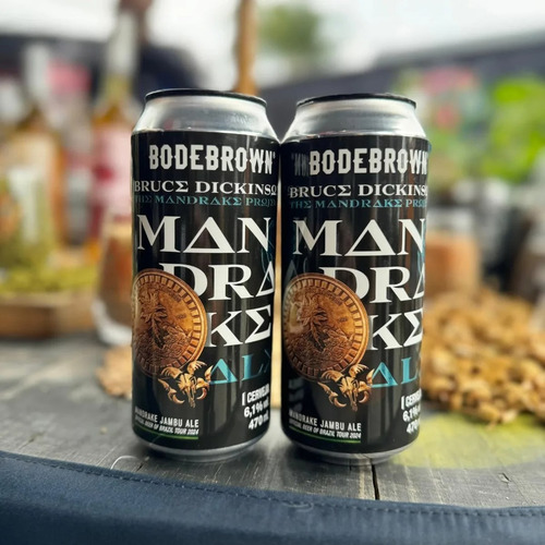 Cerveja Bodebrown Mandrake Ale 470ml Com Flor De Jambu Lata