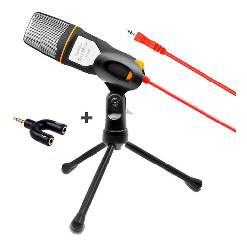 Micrófono Pc Condensador Profesional Youtube Laptop Celular