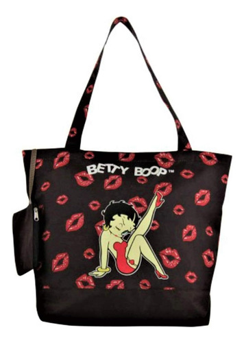 Bolso De Compras De Poliéster Betty Boop Con Monedero, Estil