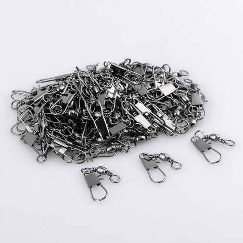 Pesca Swivels Snap Barril Giratorio 008