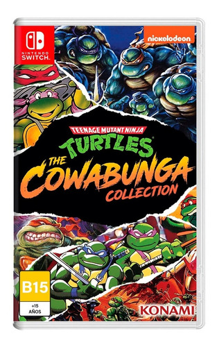 Tortugas Ninja Cowabunga Collection N. Switch Fisico Ade