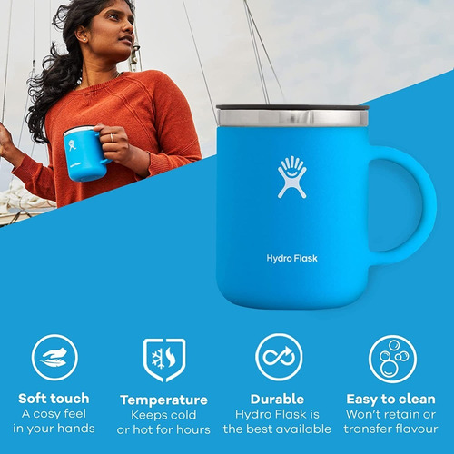 Imagen 8 de 10 de Hydroflask Coffee Mug / Taza Térmica 12oz / 355ml Colores
