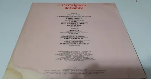 Os originais do samba - A malandragem entrou em greve º - Vinil