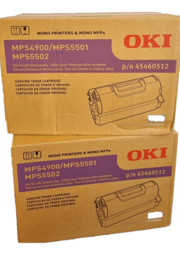 Toner Impresora Oki Mps4900/mps5501/mps5502