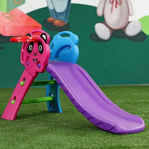 Imagen 9 de 10 de Tobogan Plastico Infantil Multicolor Desarmable + Calidad
