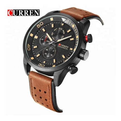 Reloj Curren 8250cfbk Marrón Hombre