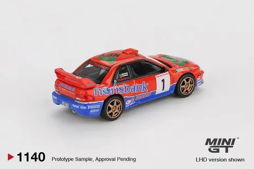 Mini Gt Subaru Impreza Wrc97 #1 1999 Drm Champion Naranja | Cuotas