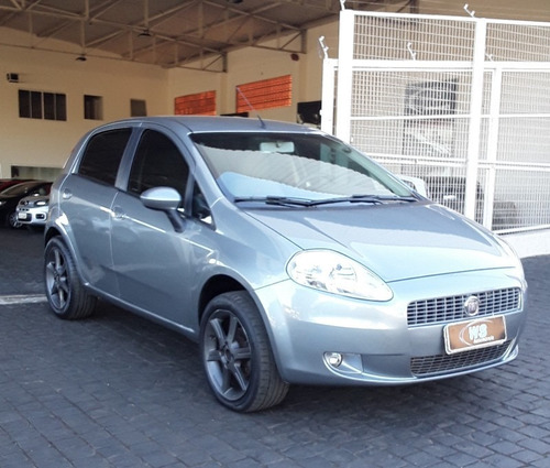 Fiat Punto Elx 1.4 Cinza 2008