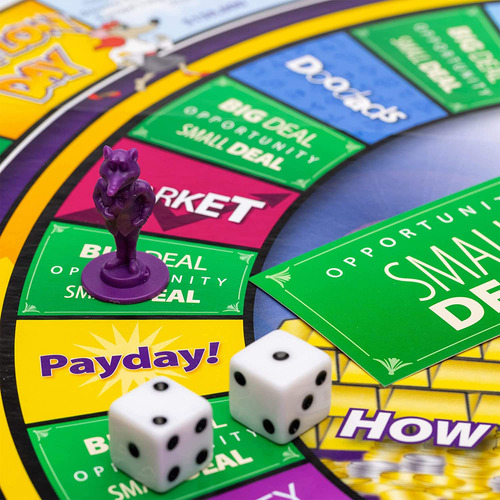 Jogo De Tabuleiro Rich Dad Cashflow Educational Com Atualiza