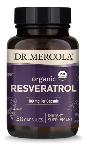 Resveratrol Organico 100 Mg - Unidad a $6330