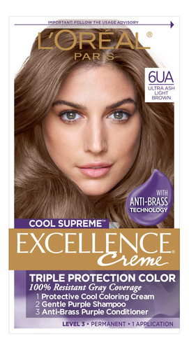 L'oreal Paris Cool Supreme Tinte 6.11 Ultra Ceniza Marron Cl