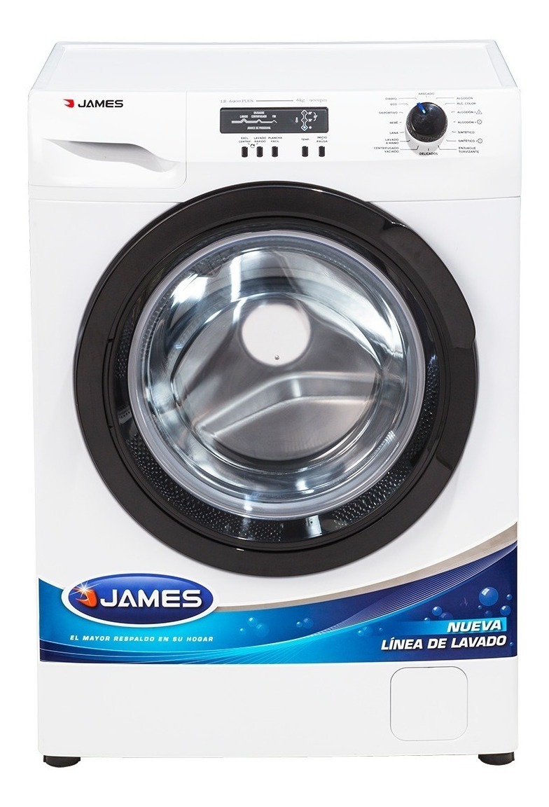 Lavarropas automático James LR 6900 Plus blanco 6kg 220 V - 230 V