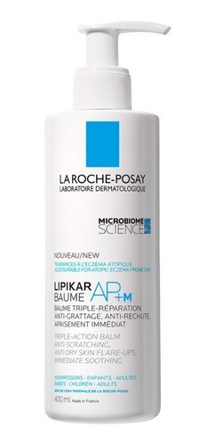 Imagen 1 de 5 de La Roche Posay Lipikar Baume Ap + M X 400 Ml Pieles Atopicas