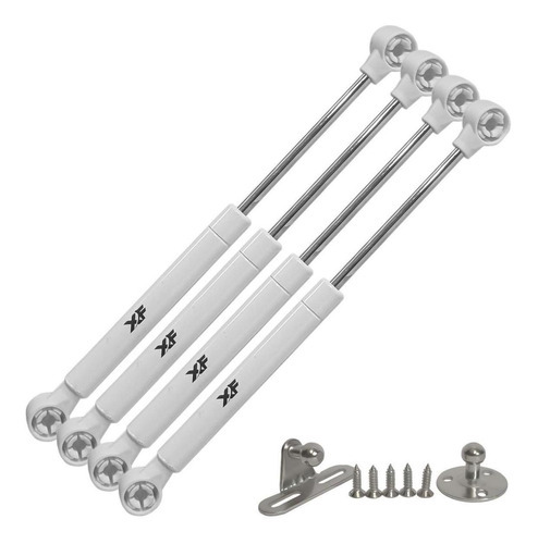 Kit 4 Pistão A Gás 245mm 80n 8kg Amortecedor Porta Armário