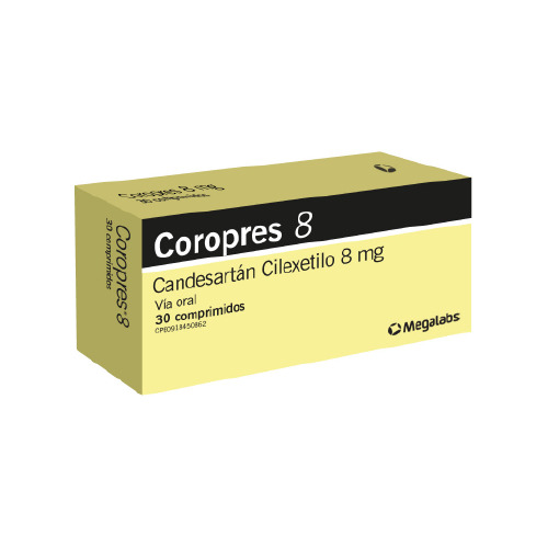 Coropres 8mg X 30comprimidos