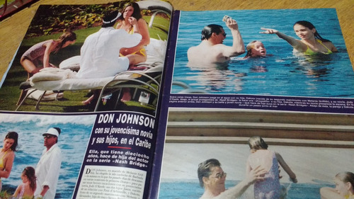 Revista Hola N°  2743 Año 1997 Don Johnson Joven Novia 