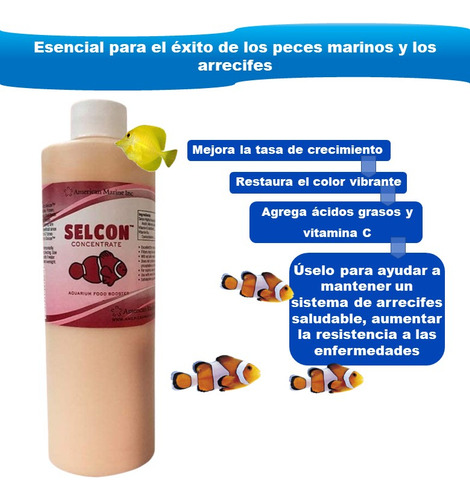 Selcon - Alimento Para Artemia,rotíferos,tubifex Y Copépodos