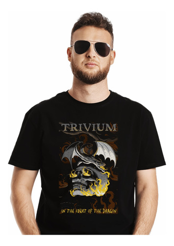 Polera Trivium In The Court Of The Dragon Metal Abominatron