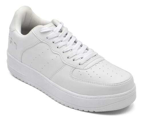 Tenis Sneaker Low Top Blancos Hombre Ferrato Original Comodo