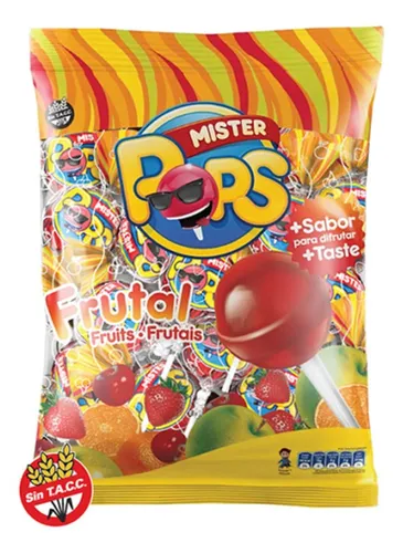 comprar Chupetin Mr Pop Frutal Arcor Paquete 50u Chupetines Golosina