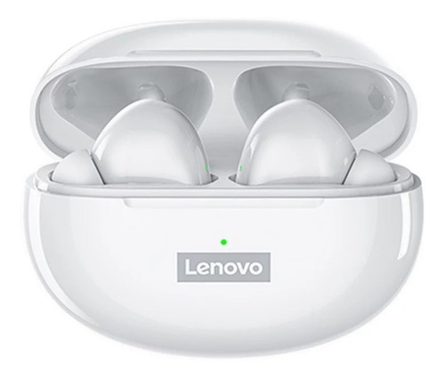 Imagen 2 de 3 de Auriculares Inalambricos Bluetooth Lenovo Lp5 Tactil Blanco