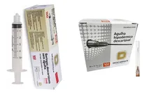 Comprar Kit 100 Seringas 5ml Bico Ll + 100 Agulhas HiPodérmicas Dpk