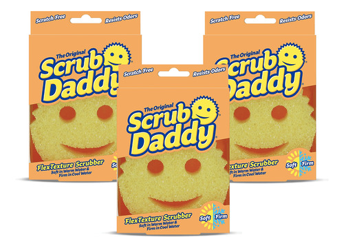 Scrub Daddy Esponja Scrub Daddy 3 X 1 Unid