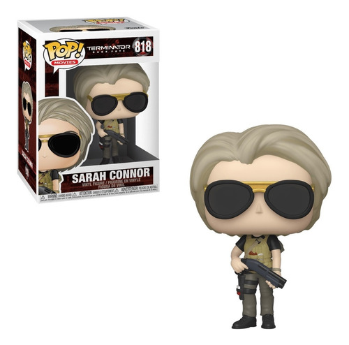 Funko Sarah Connor #818 Terminator Dark Fate Movies