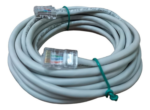 Cable De Red Ethernet 5 Mts. Intellinet Cat.6e Armado, Gris