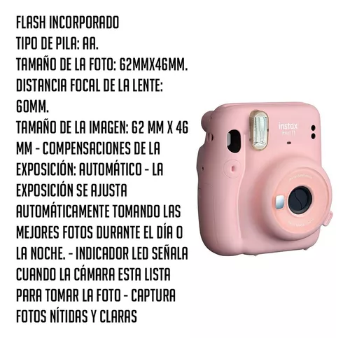 Fujifilm Instax Mini 11 62 x 46 mm Rosa