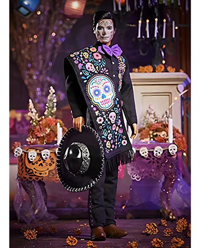 Ken Dia De Muertos 2021 Barbie Mattel Signature Original (Usado)