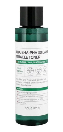 Tónico Some By Mi Aha.bha.pha 30 Days Miracle Toner. 150ml