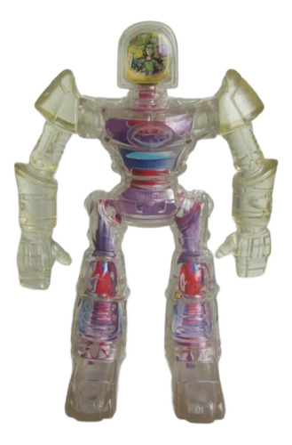 Robot Transparente Spy Kids 3 Semi Articulable Poseable 
