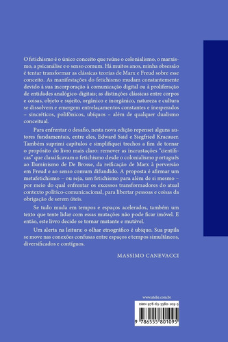 Fetichismos Visuais: Corpos Erópticos E Metrópole Comunica, De Massimo Canevacci. Editora Ateliê Editorial, Capa Mole Em Português