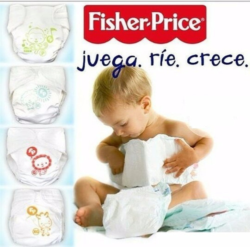 Pañales Ecologicos Fisher Price P M L Xl 2 Unidades