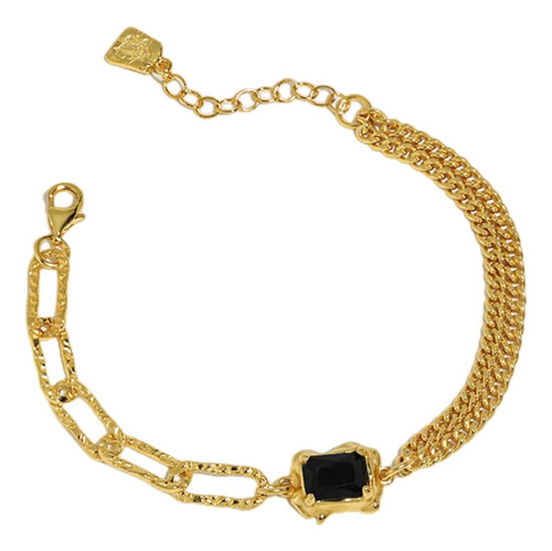 Amarouge Pulsera De Cadena De Oro Para Mujer Pulseras En Cap