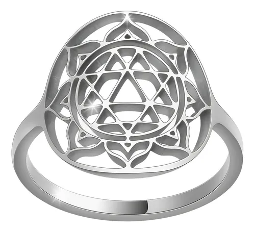comprar F Anillo Ajustable Feng Shui Mantra Sri Yantra Unisex