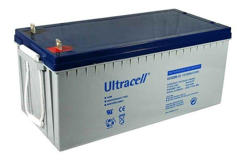 Batería Ciclo Profundo Gel Ultracell 12v 200ah Energía Solar