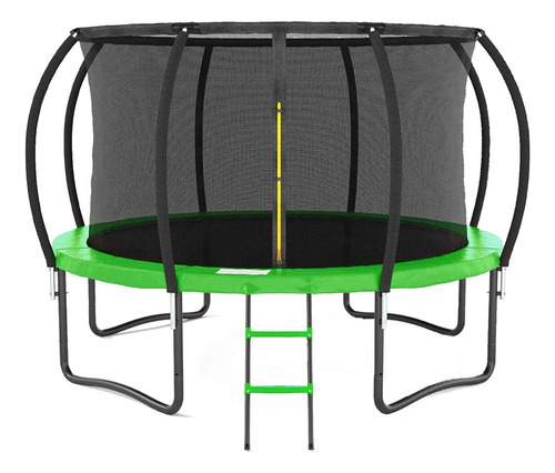 Trampolín Brincolín De 10 Pies 3.04m Diámetro Con Escalera 