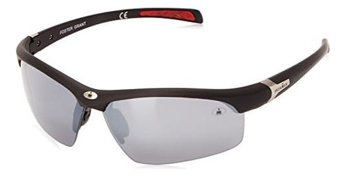 Ironman Gafas De Sol Envolventes Para Hombre, Color Negr [u]