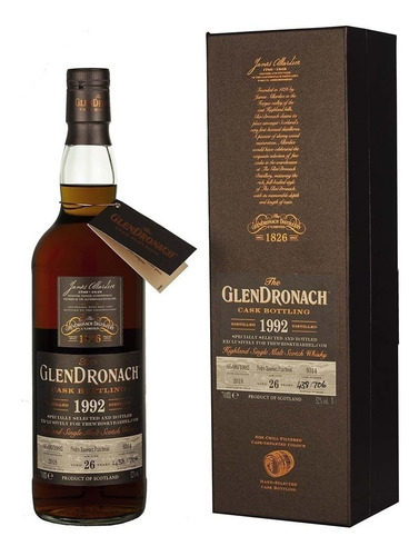 Glendronach 1992 Single Cask 26 Años. Todo Whisky