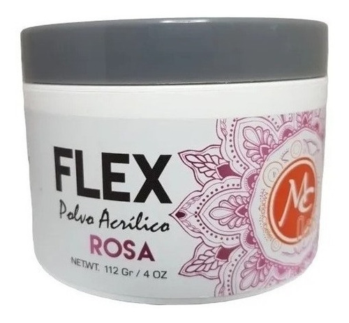 Mc Nails Flex Polvo Acrílico Rosa 112gr