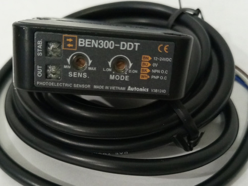 Sensor Difuso Reflectivo,12 /24vdc,ben300-ddt, Autonics.